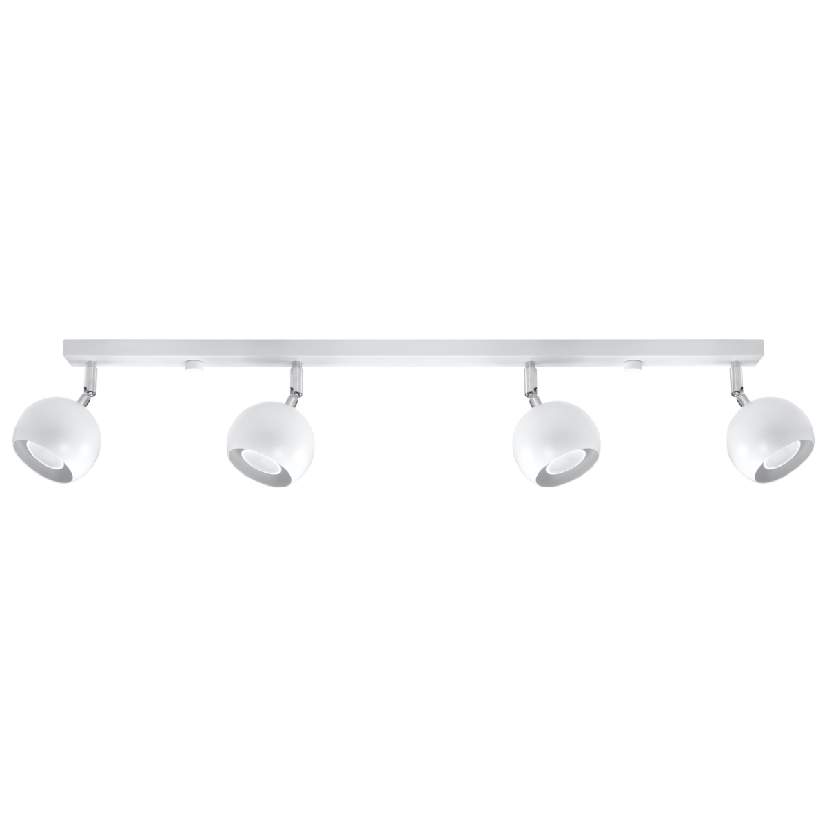 Stropna svetilka OCULARE 4L bela (80x10x16cm)