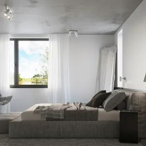 Stropna svetilka DIREZIONE 1 bela (8x8x20cm)