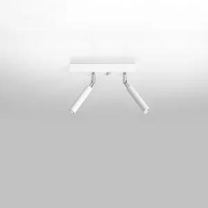 Stropna svetilka EYETECH 2 bela (25x3x20cm)