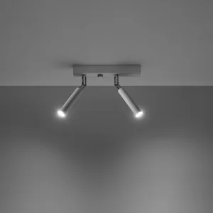 Stropna svetilka EYETECH 2 bela (25x3x20cm)