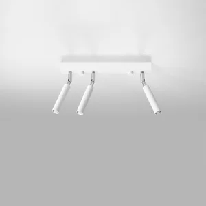 Stropna svetilka EYETECH 3 bela (35x3x20cm)