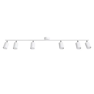 Stropna svetilka LEMMI 6L bela (135x24x20cm)