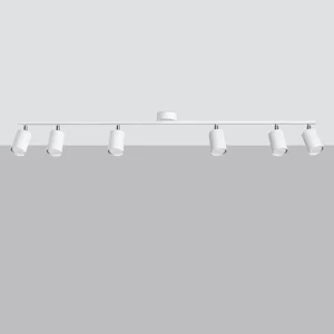 Stropna svetilka LEMMI 6L bela (135x24x20cm)