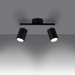 Stropna svetilka LEMMI 2 črna (26x8x20cm)