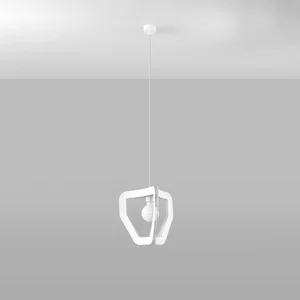 Obesna svetilka TRES bela (33x33x130cm)