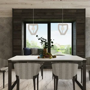 Obesna svetilka TRES bela (33x33x130cm)