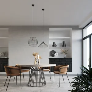 Obesna svetilka UMB črna (40x40x125cm)