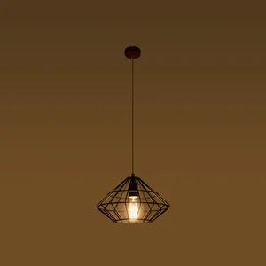 Obesna svetilka UMBERTO črna (32x32x120cm)