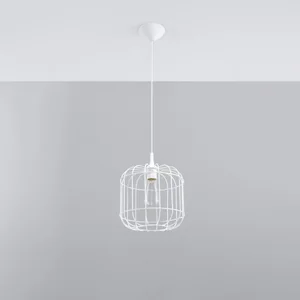 Obesna svetilka CELTA bela (23x23x95cm)