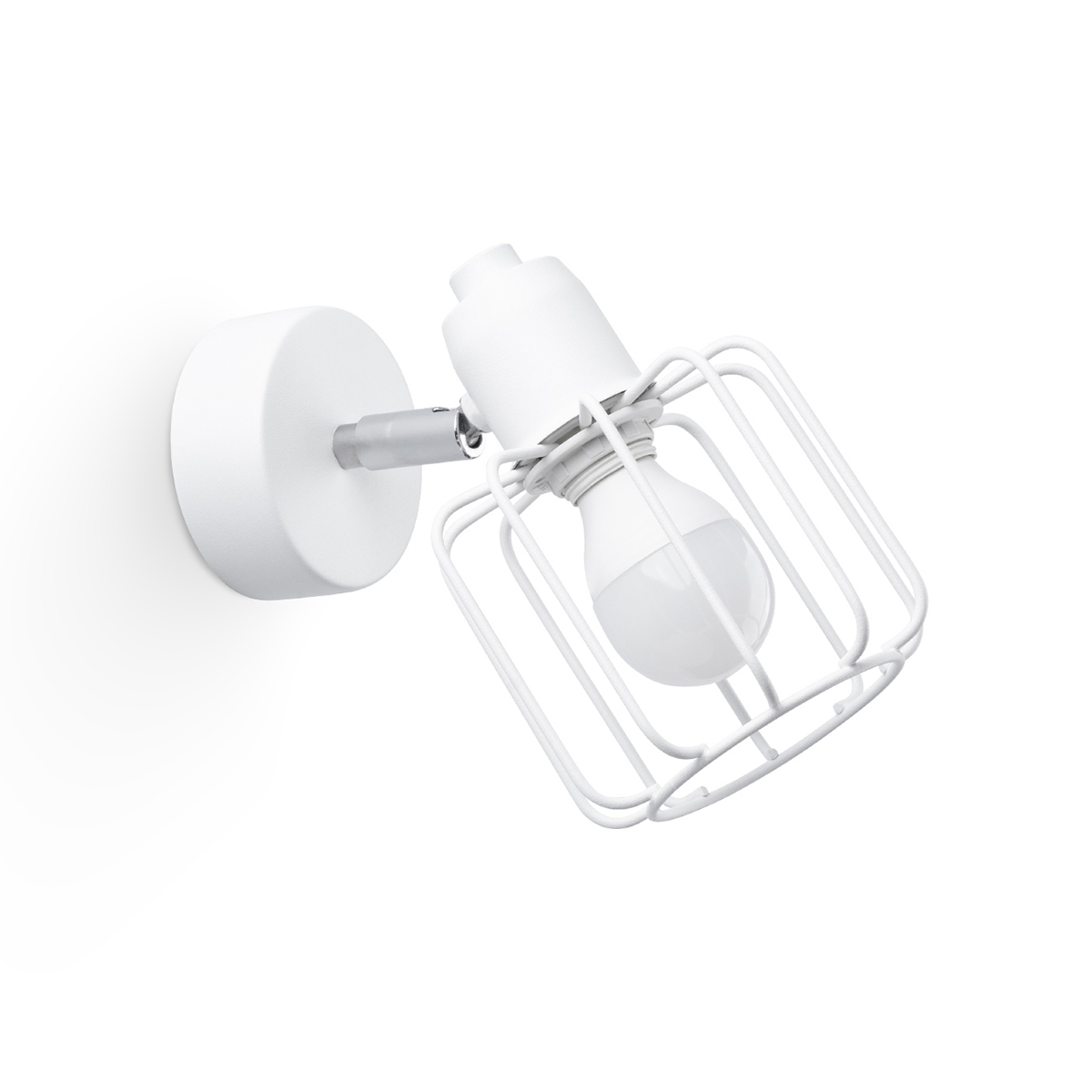 Stenska svetilka BELUCI 1 bela (14x15x18cm)