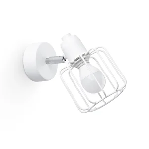 Stenska svetilka BELUCI 1 bela (14x15x18cm)