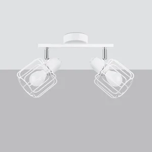 Stropna svetilka BELUCI 2 bela (27x17x19cm)