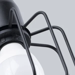 Stenska svetilka BELUCI 1S črna (15x28x30cm)