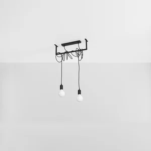 Lestenec SALAMANCA 2 črna (50x10x150cm)