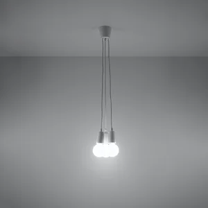 Obesna svetilka DIEGO 3 bela (15x15x90cm)