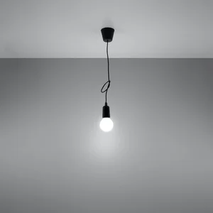 Obesna svetilka DIEGO 1 črna (9x9x90cm)