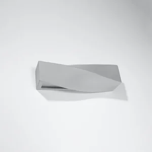 Stenska keramična svetilka SIGMA siva (42x12x14cm)