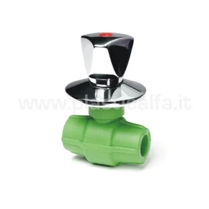 PPR PA ventil zaporni z ročko