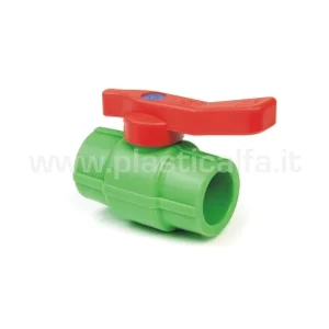 PPR PA ventil krogleni z ročko