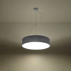 Obesna svetilka ARENA 45 siva (45x45x111cm)