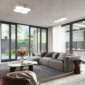 Stropna svetilka CIRCLE 3A bela (91x35x11.5cm)