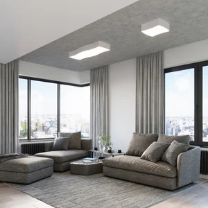 Stropna svetilka SQUARE 3 bela (106x39x11.5cm)