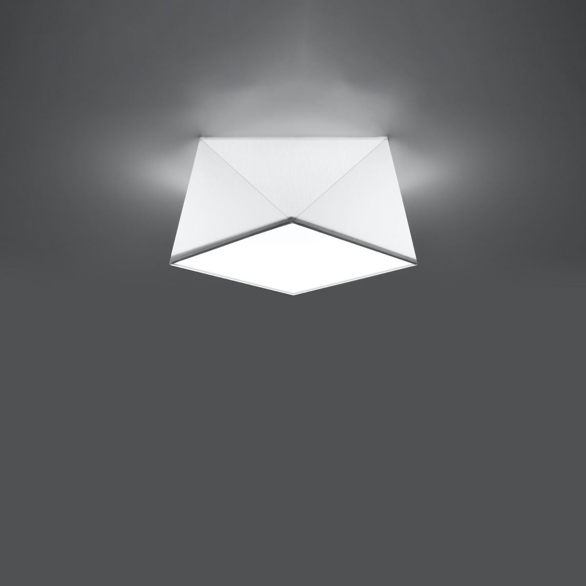 Stropna svetilka HEXA 25 bela (25x25x15cm)