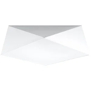Stropna svetilka HEXA 45 bela (45x45x15cm)