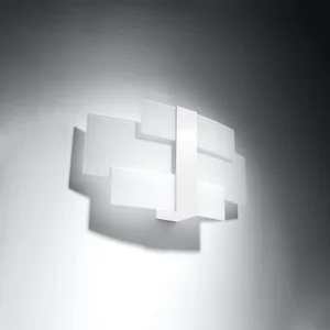 Stenska svetilka CELIA bela (42x7x23cm)