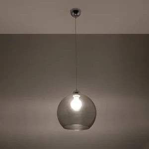 Obesna svetilka BALL grafitna (30x30x120cm)