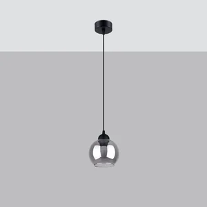 Obesna svetilka ALINO 1 črna (15x15x130cm)