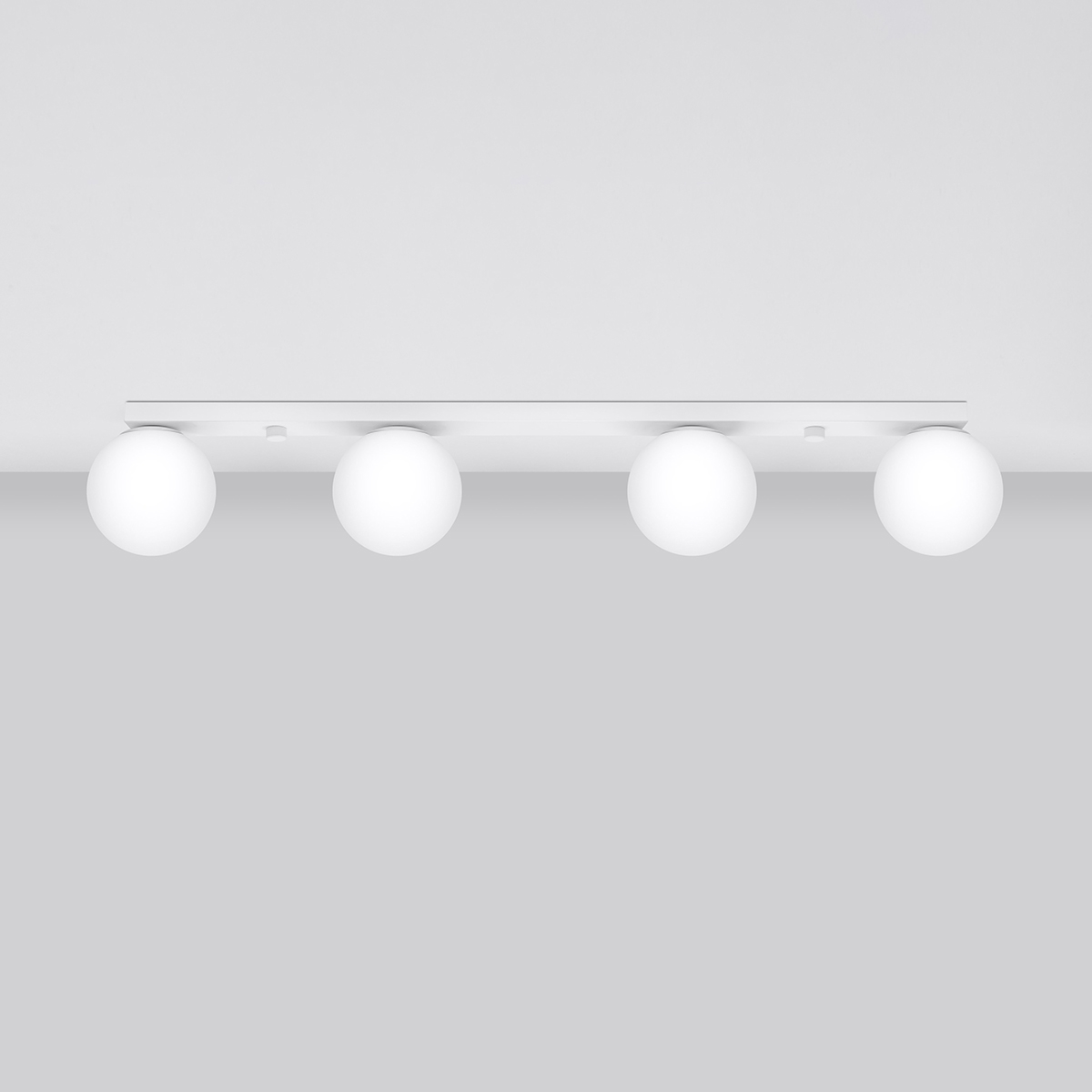 Stropna svetilka YOLI 4 bela (88x12x14.5cm)