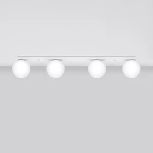 Stropna svetilka YOLI 4 bela (88x12x14.5cm)