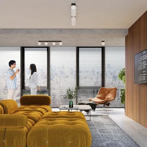 Stropna svetilka YOLI 3 črna (50x12x14.5cm)