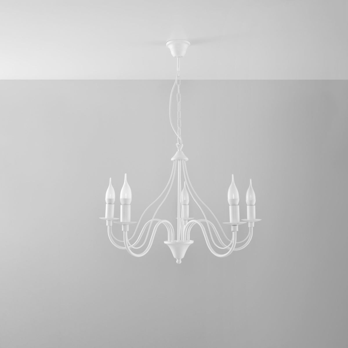 Lestenec MINERWA 5 bela (60x60x80cm)