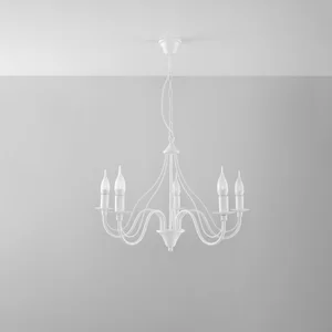 Lestenec MINERWA 5 bela (60x60x80cm)