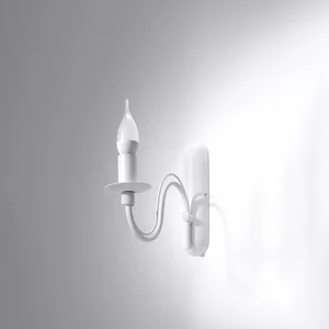 Stenska svetilka MINERWA bela (6x25x25cm)