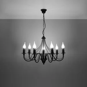 Lestenec MINERWA 7 črn (60x60x80cm)