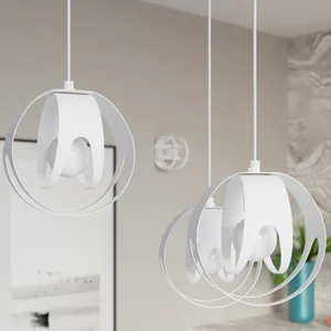 Stropna svetilka TULOS bela (16x16x21cm)