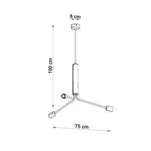 Lestenec DUOMO 3D (75x75x100cm)