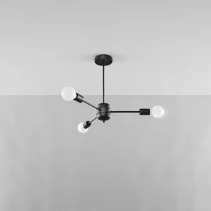 Lestenec LANGO 3 črn (61x61x46cm)