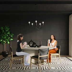 Lestenec PICCOLO 5 črn (45x45x100cm)