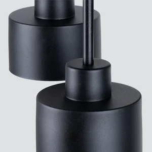 Stropna svetilka SAVAR 3 črna (32x32x29cm)