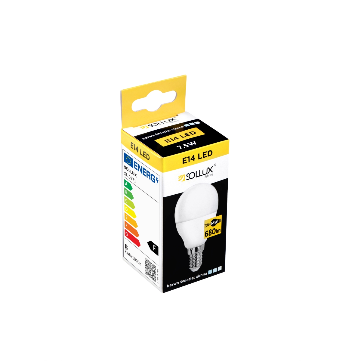 LED žarnica E14 4000K 7,5W 680lm