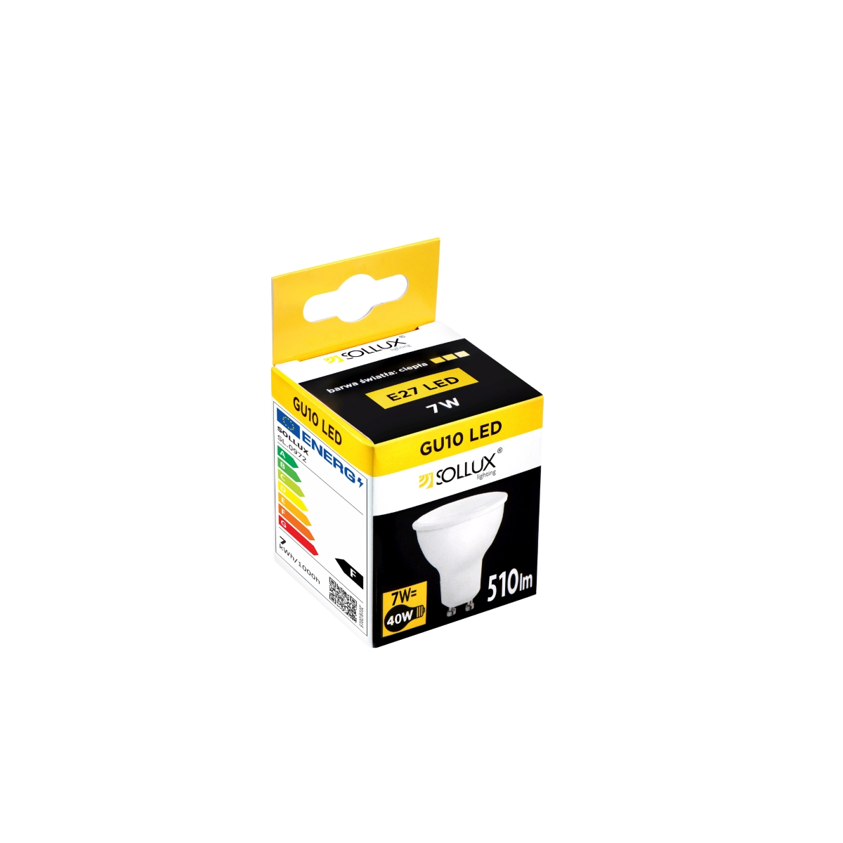Žarnica LED GU10 3000K 7W 510lm