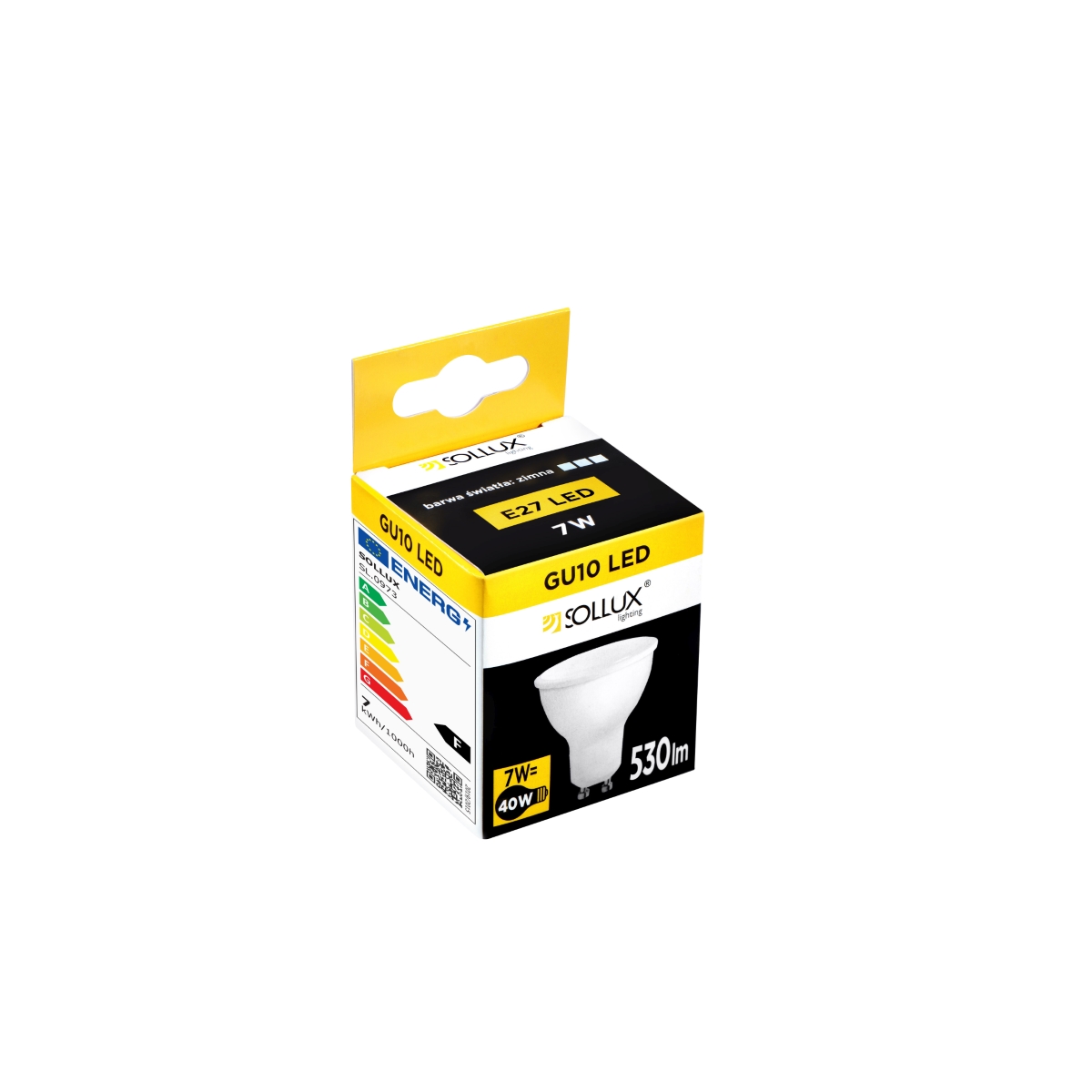 Žarnica LED GU10 4000K 7W 530lm