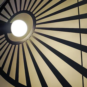 Obesna svetilka LEHDET črna (110x80x150cm)