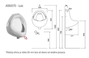 Creavit pisoar kljunasti