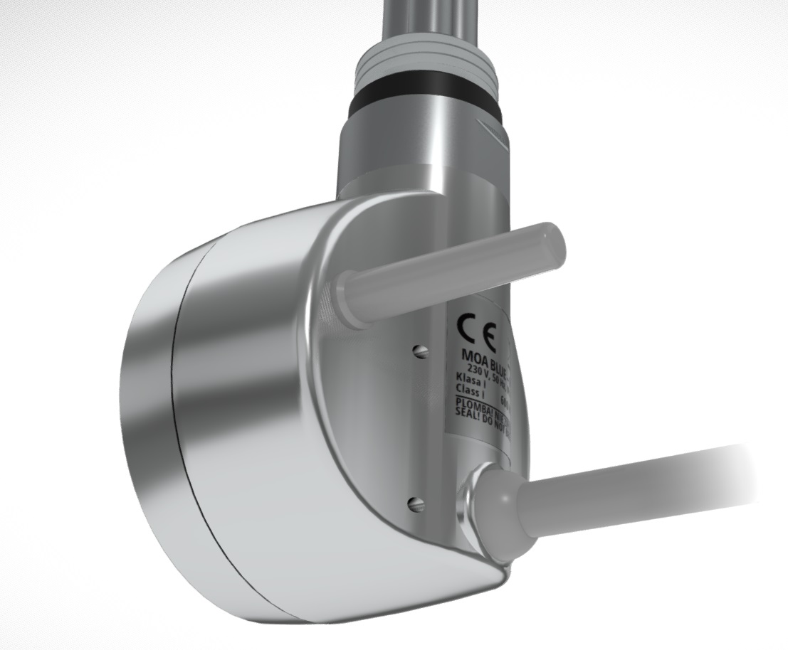 grelec MOA-BLUE, pogled od zadaj