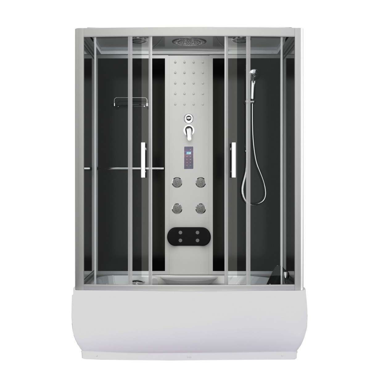 Zaprta kopalna kad SANOTECHNIK _KRATKINAZIV_ s parnim generatorjem